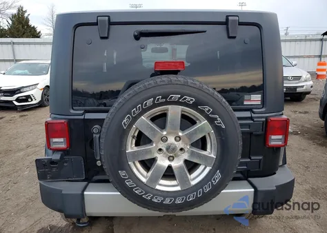 2014 Jeep Wrangler Sahara z USA, uszkodzony, nr VIN 1C4AJWBG2EL102985